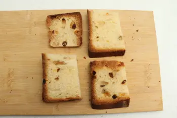 Clementine-chestnuts brioche perdue : Stage 2