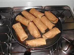 Sweet pancake rolls from Brittany : Photo of step #13
