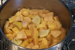 Quince paste : Photo of step #3