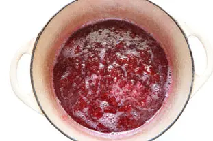 Jelly-style plum jam : Photo of step #8