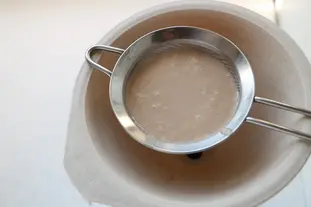 Chestnut mousse in a whipper 
