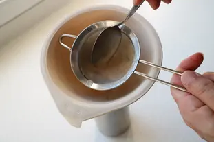 Chestnut mousse in a whipper 