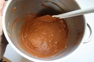 Mousse with two chocolates : Photo of step #10