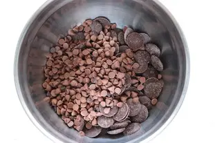 Mousse with two chocolates : Photo of step #2
