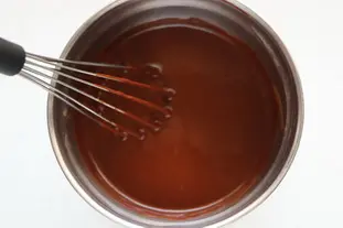Mousse with two chocolates : Photo of step #4