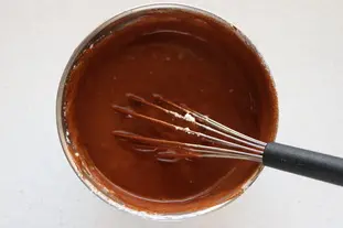 Mousse with two chocolates : Photo of step #9