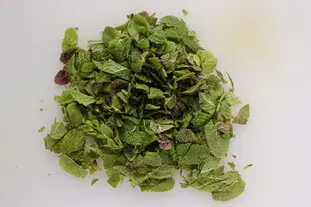 Mint and chocolate cream : Photo of step #1