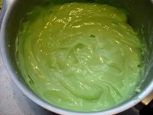 Pear and chocolate tart with a hint of mint : Photo of step #1