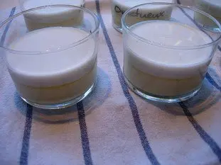 Coconut-vanilla cream for Elsa  : Photo of step #7