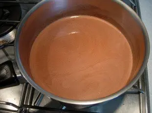 Chocolate cream : Photo of step #3