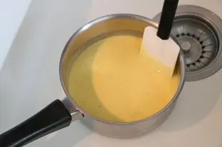 Chocolate and vanilla crème brûlée