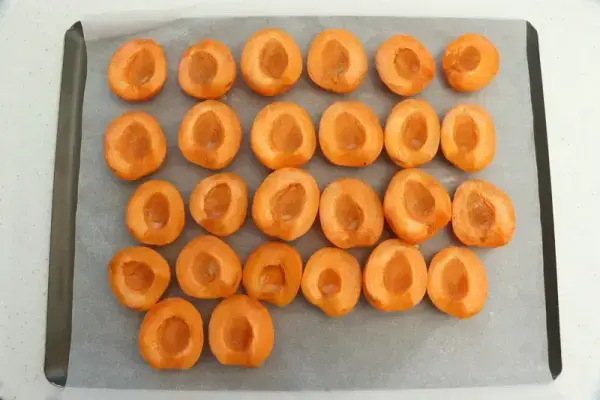 Roasted Apricots with Verbena