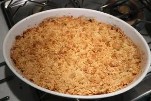 Canadian apple crumble
