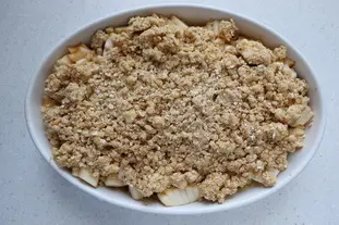 Tyrolean apple crumble : Photo of step #7