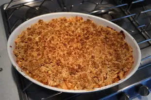 Tyrolean apple crumble : Photo of step #8