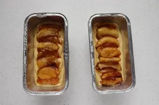 Caramelized apple "moelleux" cake