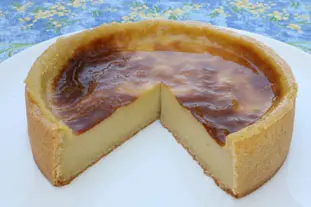 French custard tart