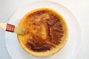 French custard tart