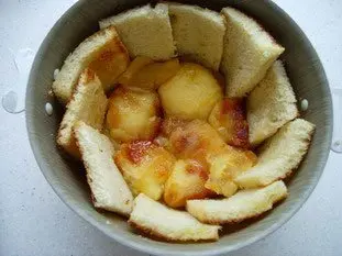 Apple charlotte with toasted brioche : Photo of step #11