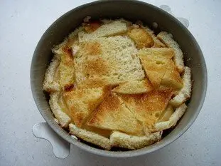 Apple charlotte with toasted brioche : Photo of step #12