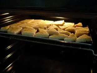 Apple charlotte with toasted brioche : Photo of step #6
