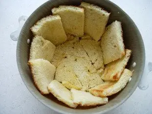 Apple charlotte with toasted brioche : Photo of step #9