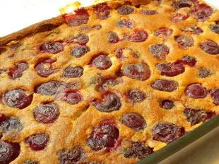 Cherry clafoutis : Photo of step #26