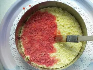 Fraisier (French strawberry cake) : Photo of step #7