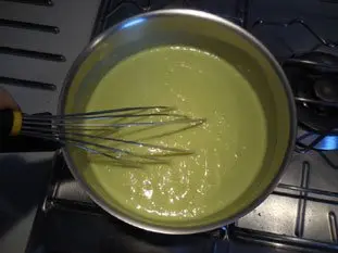 Pistachio custard tart : Photo of step #7