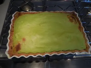 Pistachio custard tart : Photo of step #9