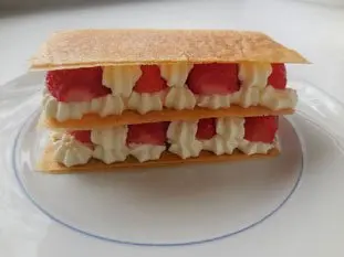 Quick Strawberry Millefeuille