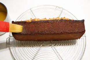 Hazelnut and orange cake : Photo of step #20