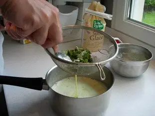 Fresh mint ice-cream : Photo of step #7