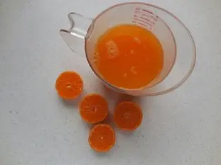 Clementine sorbet