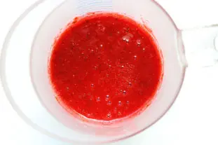Strawberry-mint sorbet : Photo of step #3