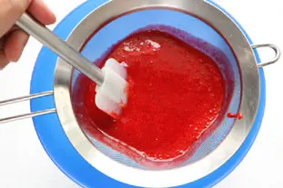 Strawberry-mint sorbet : Photo of step #5