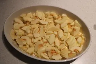 Apple and almond gratin : Photo of step #5