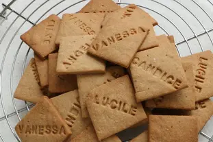 Chestnut and hazelnut biscuits : Photo of step #26