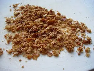 Little apple turnovers with almonds and raisins : Photo of step #7