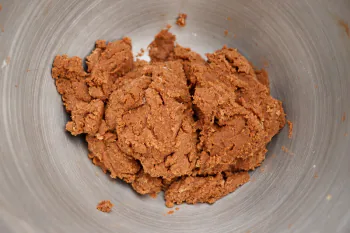 Melt-in-your-mouth chocolate shortbread cookies : Stage 3