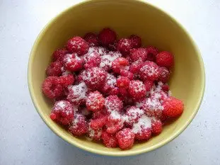 Raspberry muffins : Photo of step #3