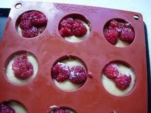 Raspberry muffins : Photo of step #4