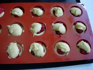 Raspberry muffins : Photo of step #5