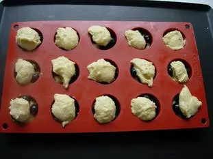 Blackcurrant-almond muffins : Photo of step #4