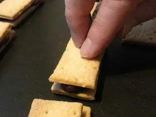 "BN style" chocolate-filled biscuits : Photo of step #9