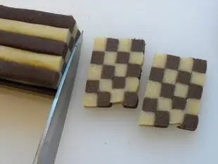 Checkerboard biscuits : Photo of step #10