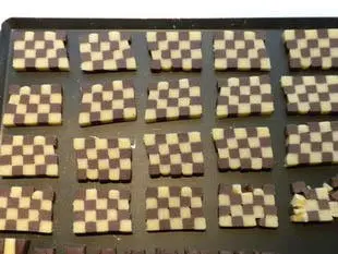 Checkerboard biscuits : Photo of step #11