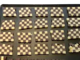 Checkerboard biscuits : etape 25