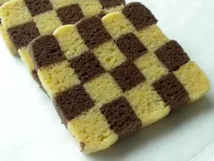 Checkerboard biscuits : etape 25