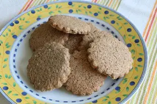 Buckwheat almond biscuits